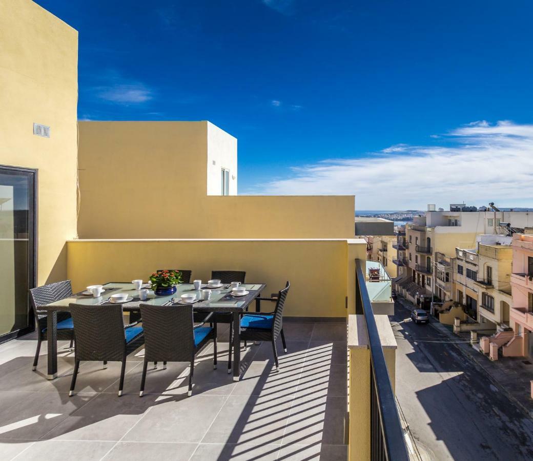 Sunny Modern Apartments Меллиеха Экстерьер фото